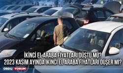 İkinci el araba fiyatları düştü mü? 2023 Kasım ayında ikinci el araba fiyatları düşer mi?