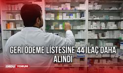 Geri ödeme listesine 44 ilaç daha alındı