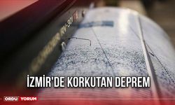 İzmir'de korkutan deprem