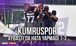 Kumruspor, Aybastı'da Hata Yapmadı 1-3