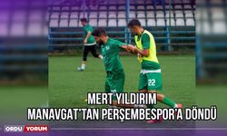 Mert Yıldırım, Manavgat'tan Perşembespor'a Döndü