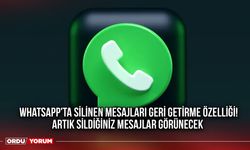 WhatsApp'ta Silinen Mesajları Geri Getirme Özelliği! Artık Sildiğiniz Mesajlar Görünecek