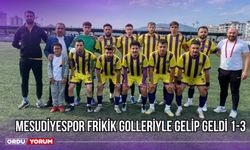 Mesudiyespor Frikik Golleriyle Galip Geldi 1-3