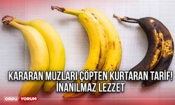 Kararan muzları çöpten kurtaran tarif! İnanılmaz lezzet