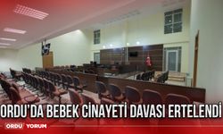 Ordu’da bebek cinayeti davası ertelendi