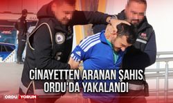 Cinayet aranan şahıs Ordu’da yakalandı