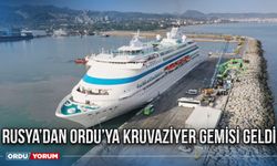 Rusya’dan Ordu’ya Kruvaziyer gemisi geldi