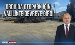 Ordu’da otopark için valilikte devreye girdi