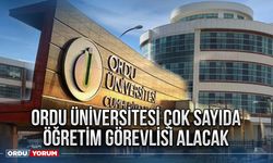 Ordu Üniversitesi Çok Sayıda Öğretim Görevlisi Alacak