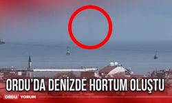 Ordu’da denizde hortum oluştu