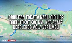 Ordu'dan Tokat'a nasıl gidilir? Ordu-Tokat kaç km, kaç saat? Nerelerde mola verilmeli