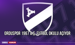 Orduspor 1967 A.Ş. Futbol Okulu Açıyor