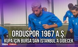 Orduspor 1967 A.Ş. Kupa İçin Bursa'dan İstanbul'a Gidecek