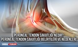 Peroneal tendon sakatlığı nedir? Peroneal tendon sakatlığı belirtileri ve nedenleri