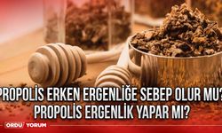 Propolis erken ergenliğe sebep olur mu? Propolis ergenlik yapar mı?