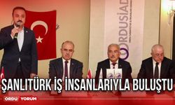 Şanlıtürk iş insanlarıyla buluştu