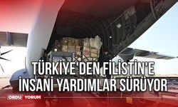 Türkiye'den Filistin'e insani yardımlar sürüyor