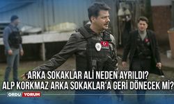 Arka Sokaklar Ali neden ayıldı? Alp Korkmaz Arka Sokaklar'a geri dönecek mi?