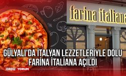 Gülyalı'da İtalyan Lezzetleri Dolu Farina İtaliana Açıldı