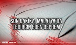 Son Dakika: Malatya'da tedirgin eden deprem