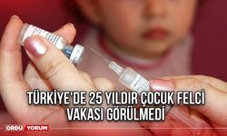 Türkiye'de 25 yıldır çocuk felci vakası görülmedi