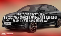 Türkiye’nin 2023 yılında en çok satan otomobil markaları belli oldu! Bakın ilk 5’te hangi model var