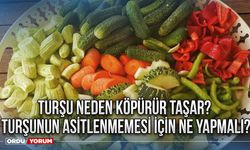 Turşu neden köpürür taşar? Turşunun Asitlenmemesi için ne yapmalı?