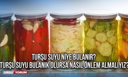 Turşu suyu niye bulanır? Turşu suyu bulanık olursa nasıl önlem almalıyız?