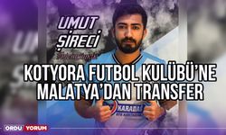 Kotyora Futbol Kulübü'ne Malatya'dan Transfer