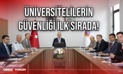 Üniversitelilerin güvenliği ilk sırada!