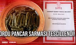 Ordu pancar sarması tescillendi!