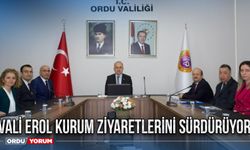 Vali Erol'dan iade-i ziyaretler