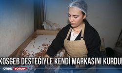 KOSGEB desteğiyle kendi markasını kurdu!