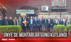 Ünye’de Muhtarlar Günü kutlandı