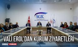 Vali Erol'dan kurum ziyaretlerine devam!