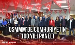 OSMMM’de Cumhuriyetin 100.Yılı Paneli