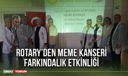 Rotary’den meme kanseri farkındalık etkinliği