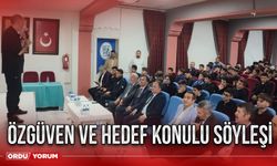 Özgüven ve hedef konulu söyleşi