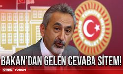 Bakan’dan gelen cevaba sitem!