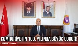 Cumhuriyetin 100. yılında büyük gurur!