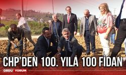 CHP’den 100. yıla 100 fidan