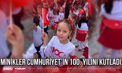 Minikler Cumhuriyet’in 100. yılını kutladı