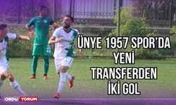 Ünye 1957 Spor'da Yeni Transferden İki Gol