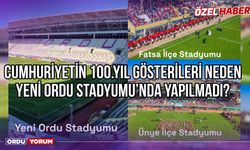 Cumhuriyetin 100.Yılı Gösterileri Neden Yeni Ordu Stadyumu'nda Yapılmadı?