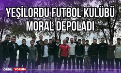 Yeşilordu Futbol Kulübü Moral Depoladı