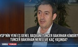 YSP'nin yeni eş genel başkanı Tuncer Bakırhan kimdir? Tuncer Bakırhan nereli ve kaç yaşında?