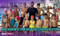 Ordu Akademi 52 Spor Kulübü Geleceğe Kulaç Atıyor