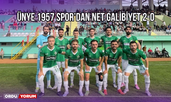 Ünye 1957 Spor’dan Net Galibiyet 2-0