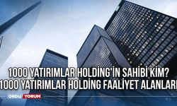 1000 Yatırımlar Holding'in sahibi kim? 1000 Yatırımlar Holding faaliyet alanları