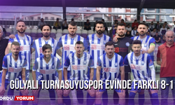 Gülyalı Turnasuyuspor Evinde Farklı 8-1